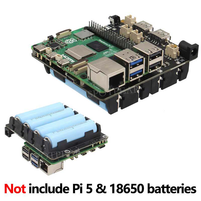Raspberry Pi Uninterrupted Power Supply Ups 18650 - X1202 Raspberry Pi 5 UPS Power