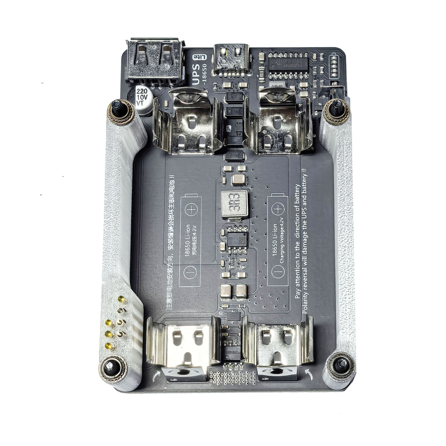 Raspberry Pi 4B 3B+ 3B 5V 3A U - Raspberry Pi Uninterrupted Power Supply Ups 18650 ulasan dan harga
