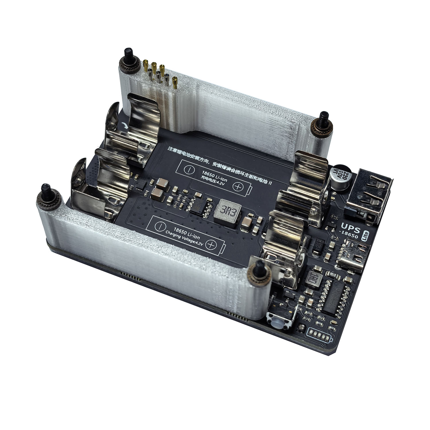 Raspberry Pi 4B 3B+ 3B 5V 3A U - Raspberry Pi Uninterrupted Power Supply Ups 18650 ulasan dan harga