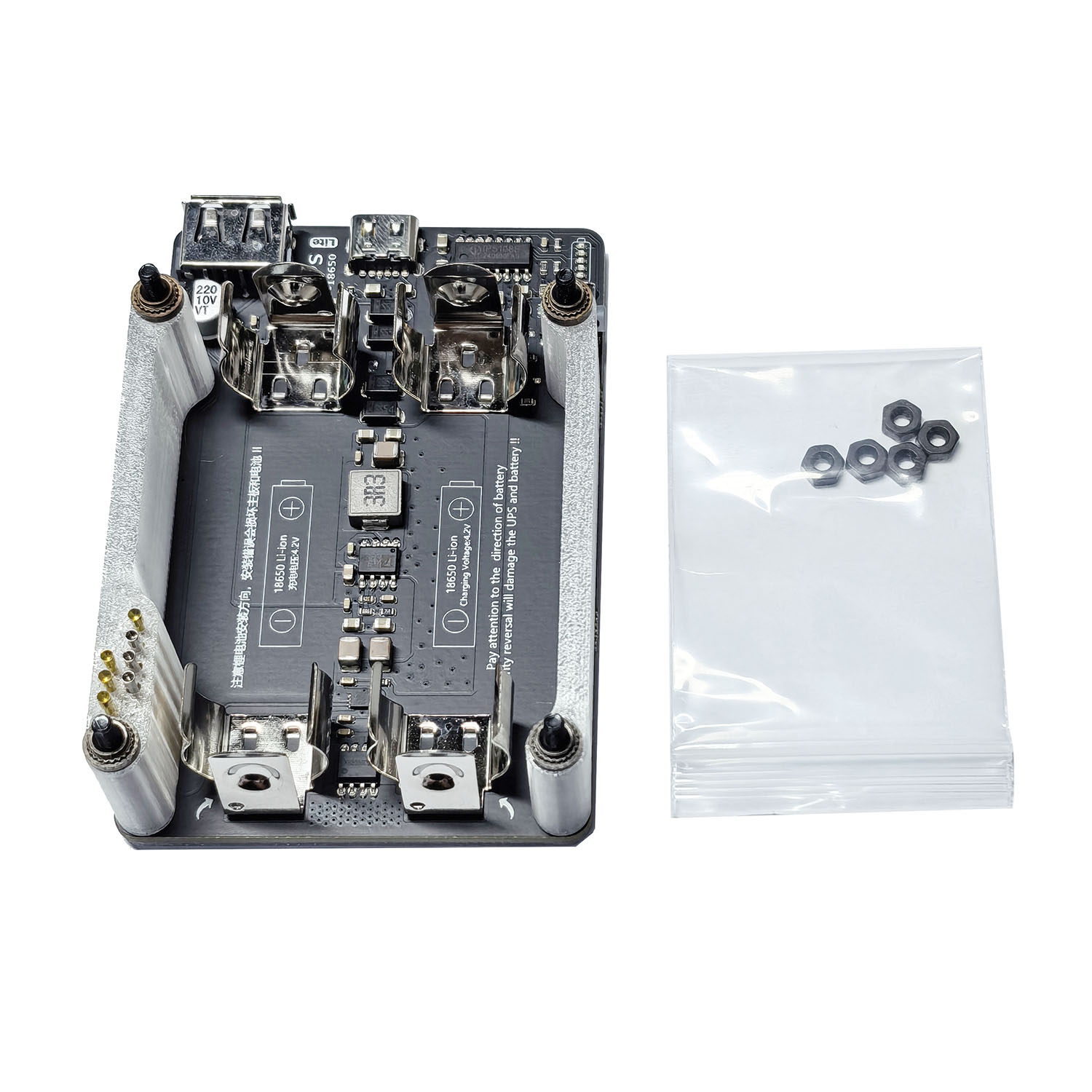 Raspberry Pi 4B 3B+ 3B 5V 3A U - Raspberry Pi Uninterrupted Power Supply Ups 18650 ulasan dan harga