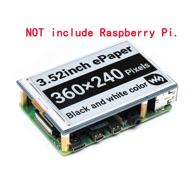 3.5Inch E-Ink E-Paper Display  - Raspberry Pi 4 8Gb Ram Kit ulasan dan harga