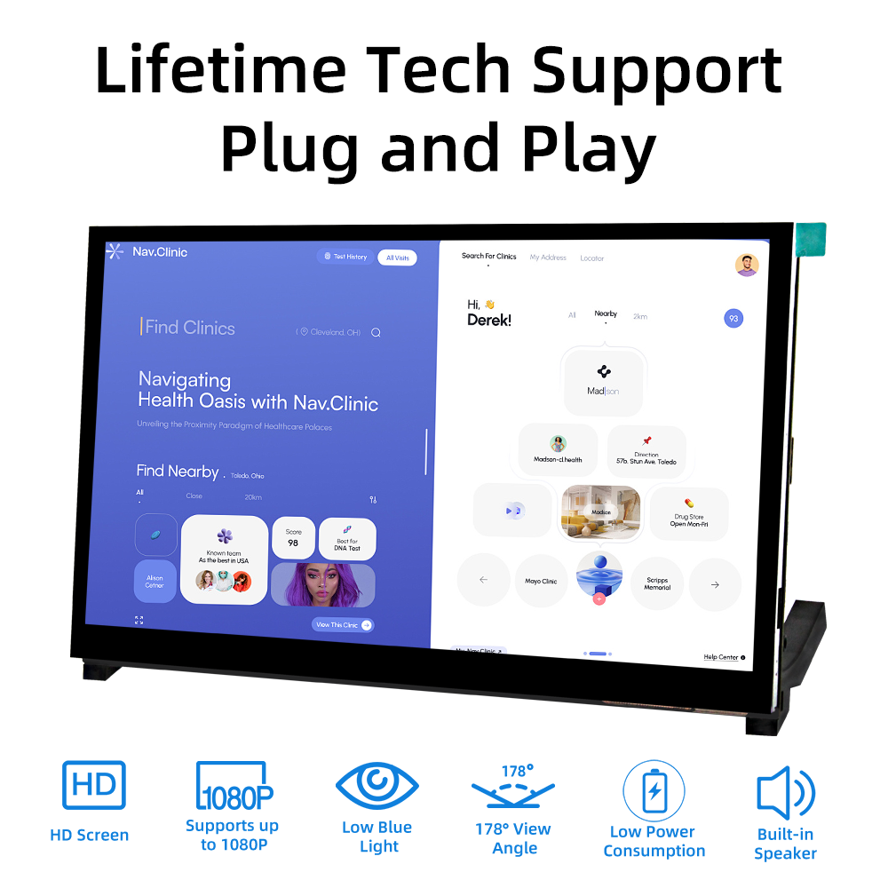 iPistBit 10.1 Inch Capacitive  - Raspberry Pi 10.1 Inch Capacitive Touch Screen Ips ulasan dan harga